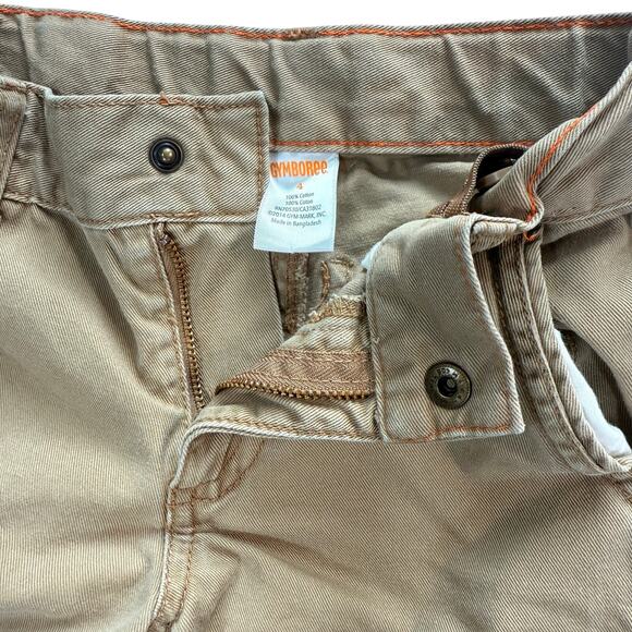 Gymboree Kids Straight-Fit Cargo Khakis Size 4 - Picture 6 of 7